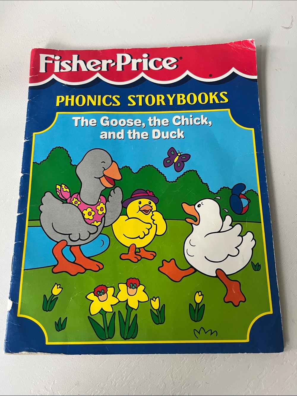 3/$10 💚Fisher-Price The Goose, the Chick, and the Duck Vintage 1998